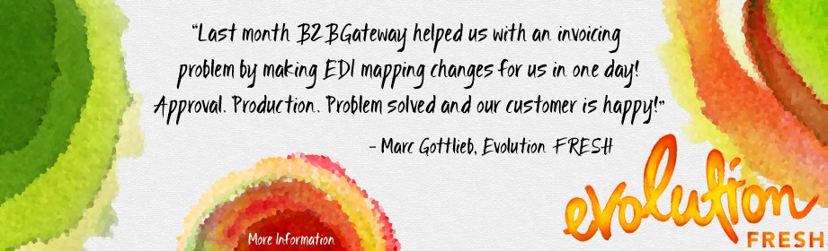 Evolution FRESH gives B2BGateway a great review!